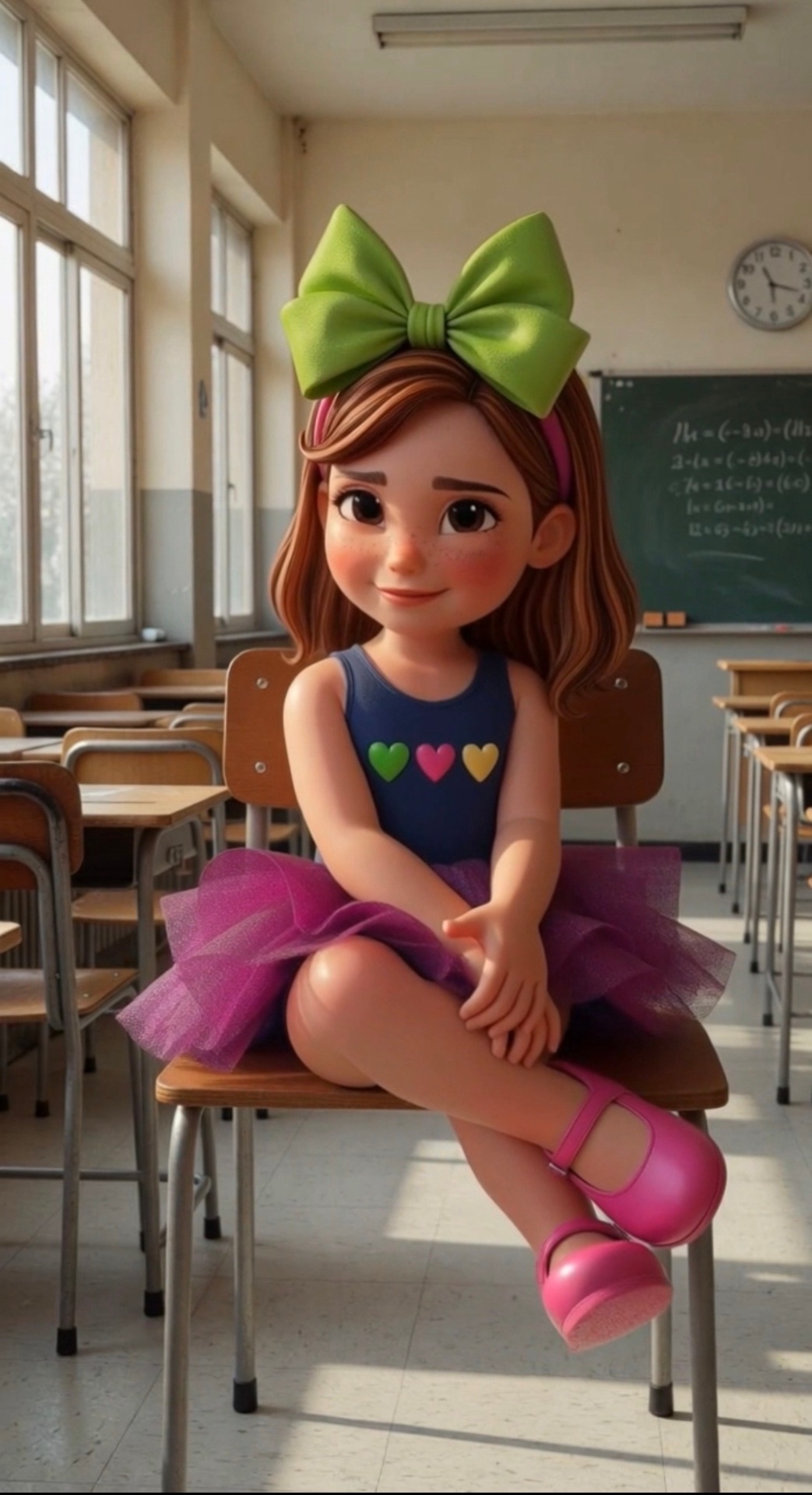 Alizinha, personagem-guia da área de Infância e Inclusão