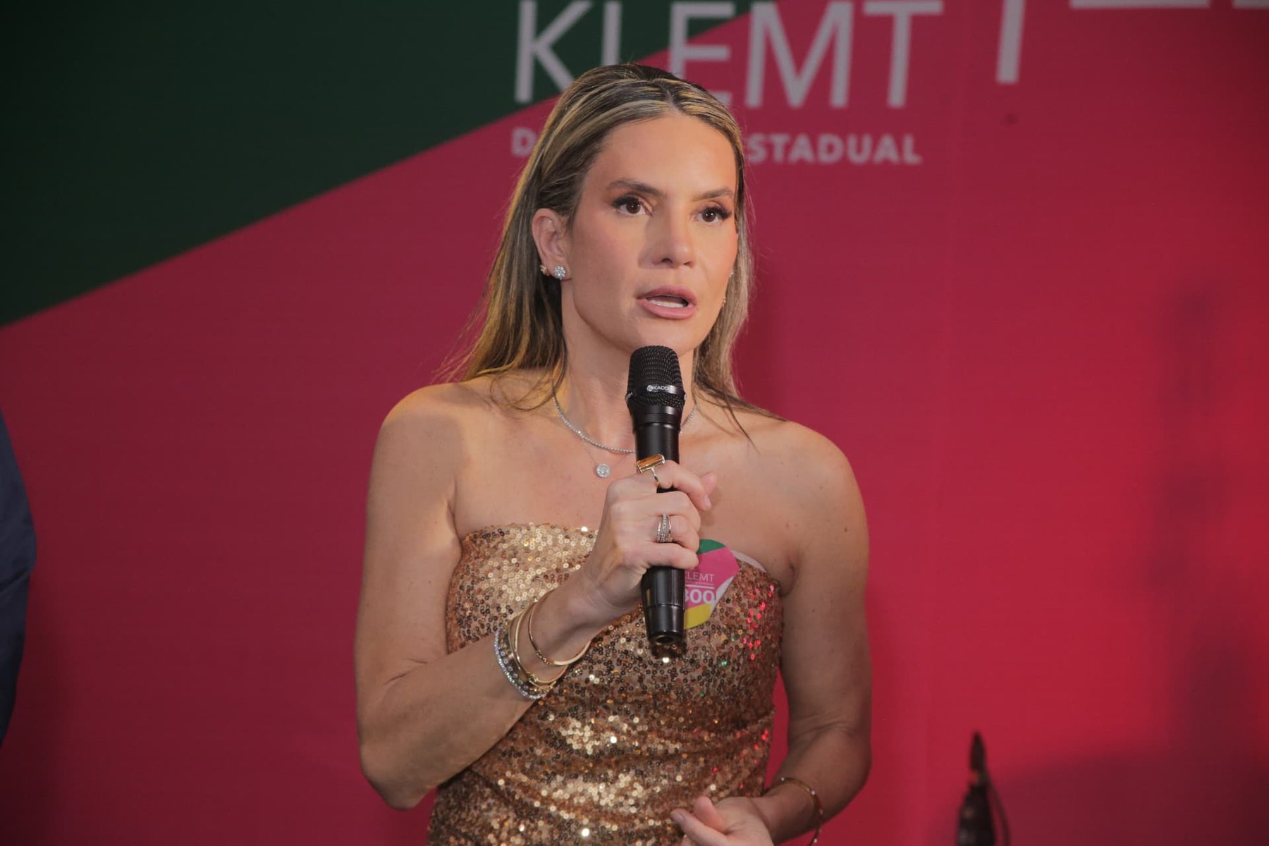 Ali Klemt em evento público