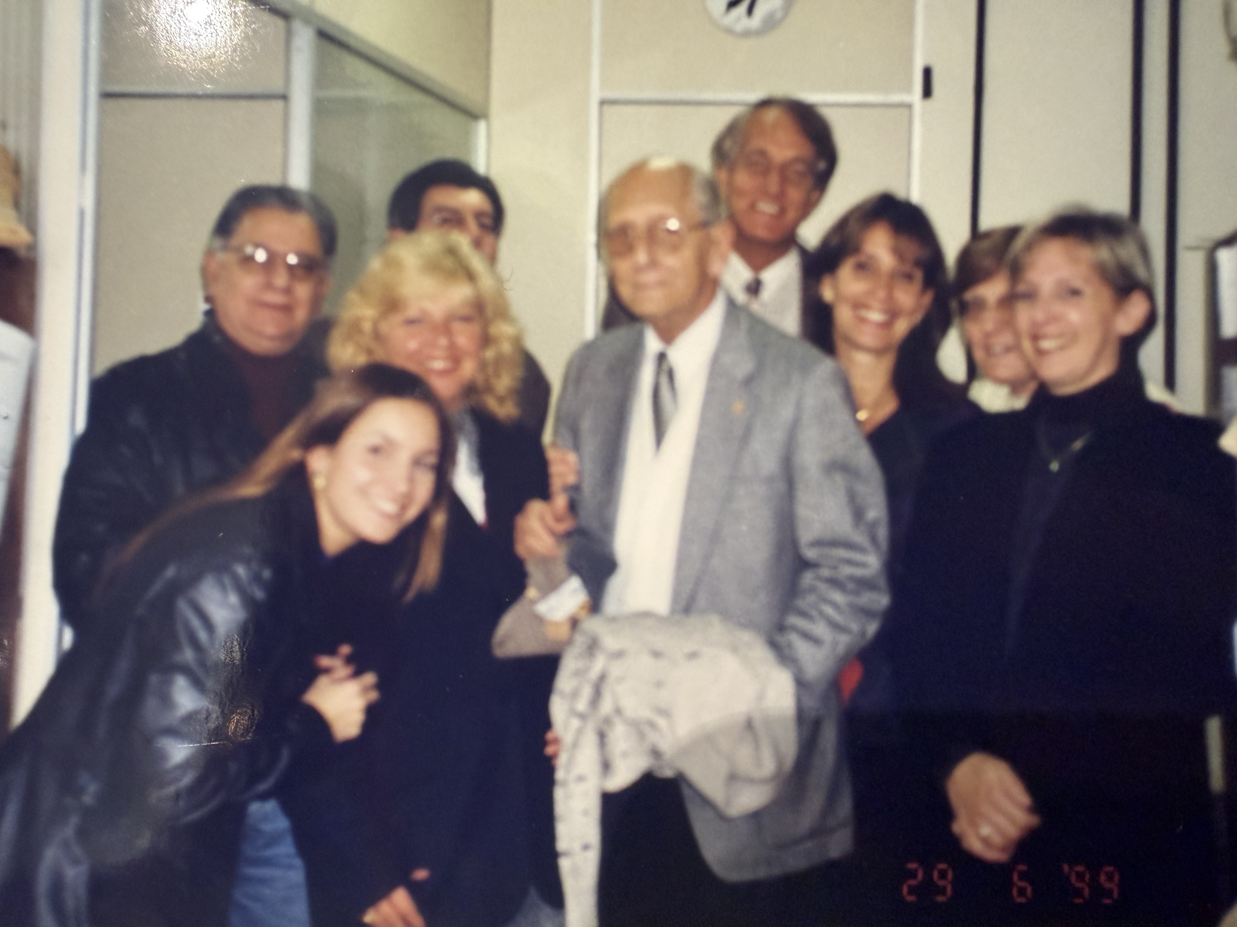 Pedro Américo Leal com a família