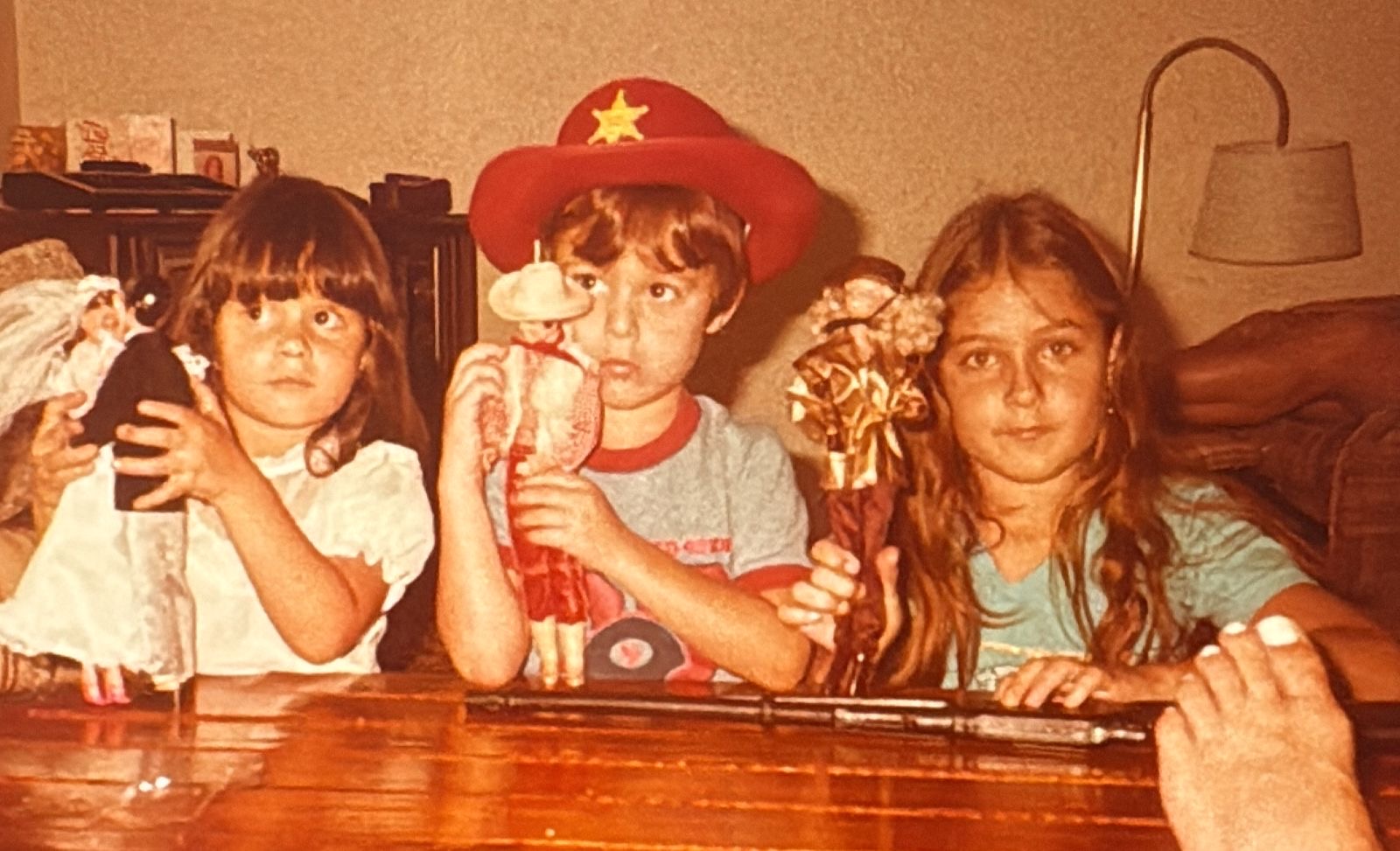 Ali com os irmãos